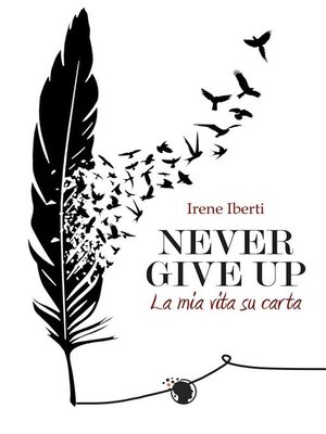 cover image of Never give up. La mia vita su carta